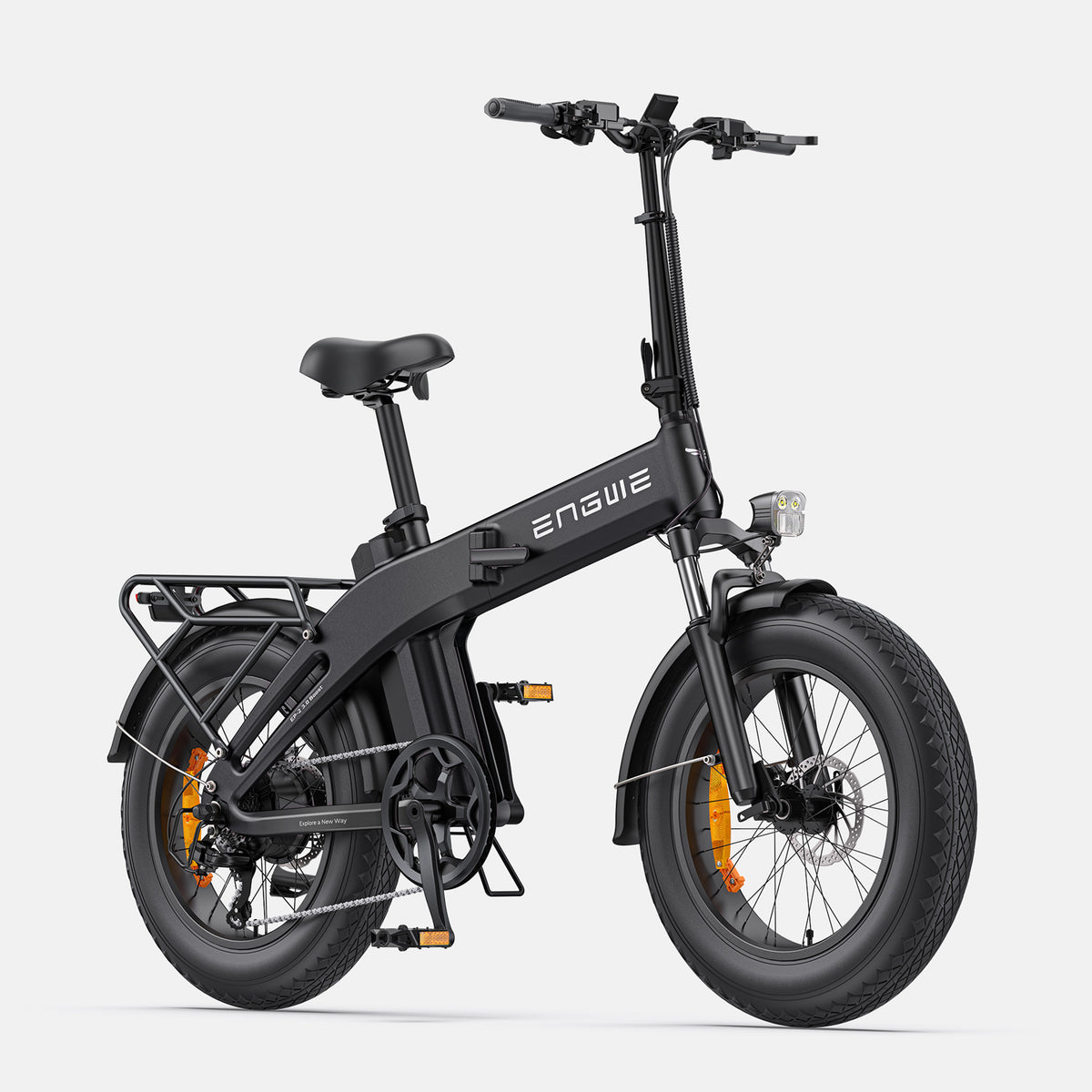 113-Engwe EP-2 3.0 Boost Folding Fat Tyre Electric Bike