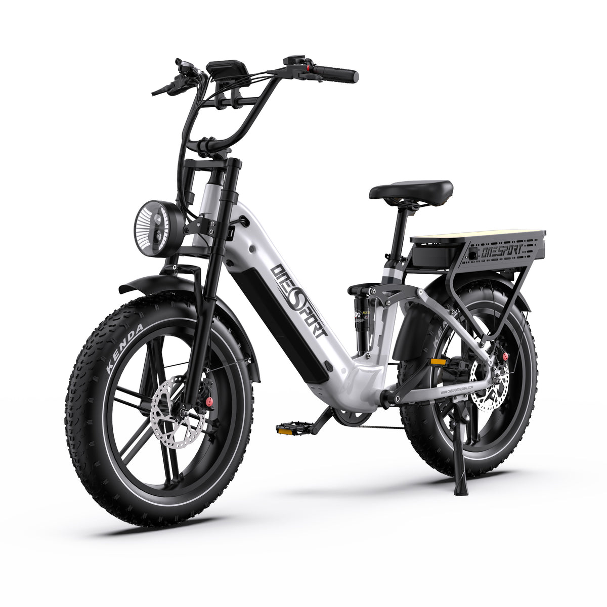 208-OT08 Pro Full Suspension Off-Road Electric Bike