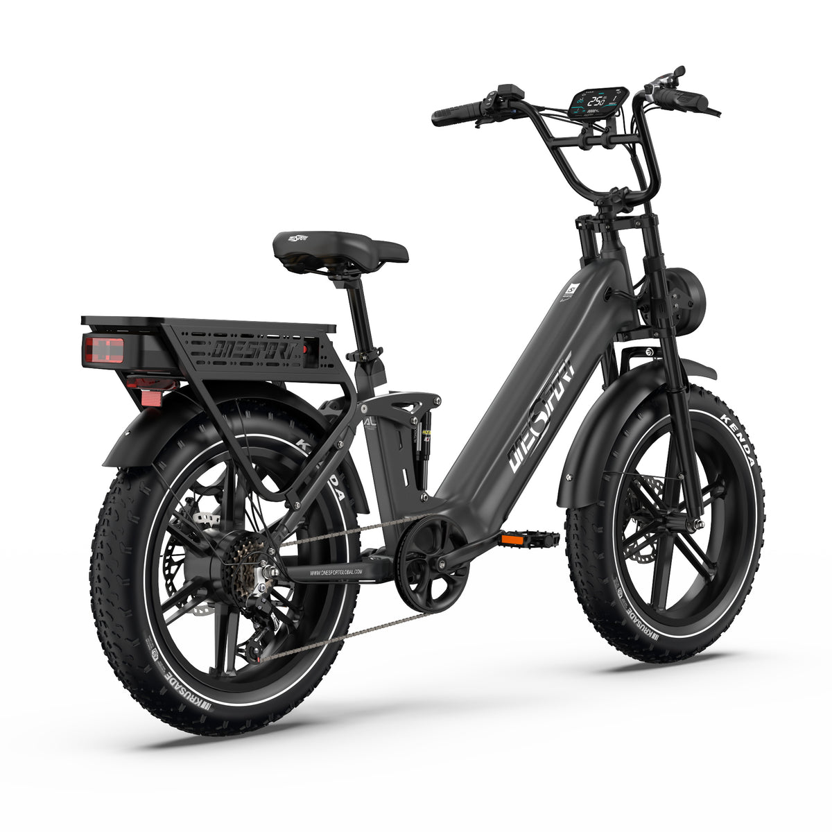 208-OT08 Pro Full Suspension Off-Road Electric Bike