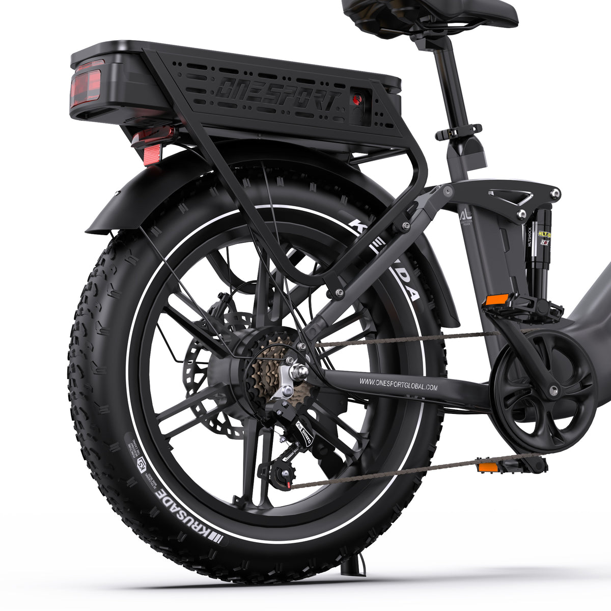 208-OT08 Pro Full Suspension Off-Road Electric Bike