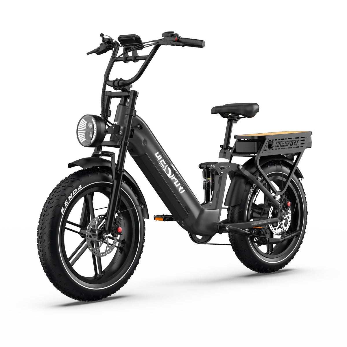 208-OT08 Pro Full Suspension Off-Road Electric Bike