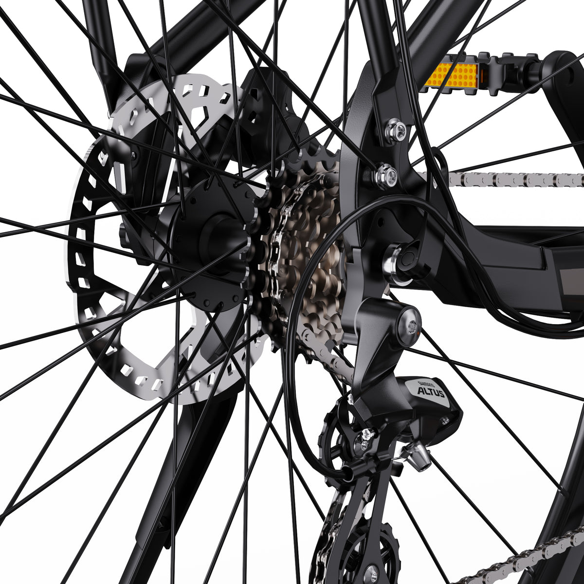 204-Onesport OT07 Mid-Drive Electric Bike