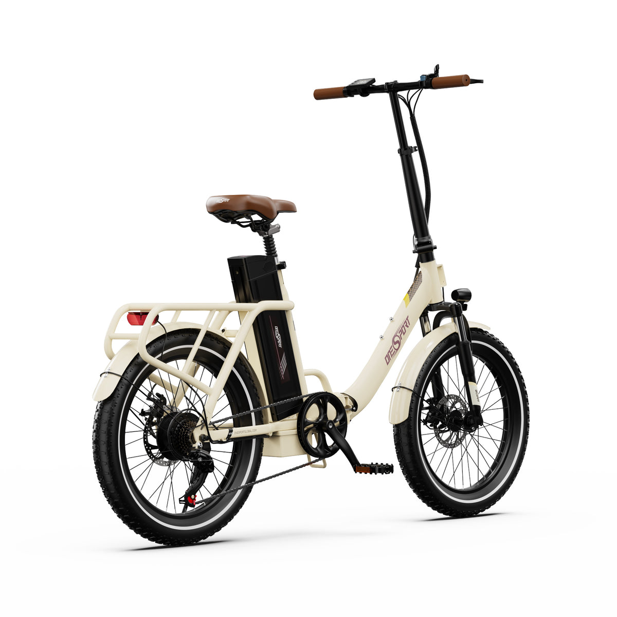 201-OneSport OT16-2 Folding Electric Bike