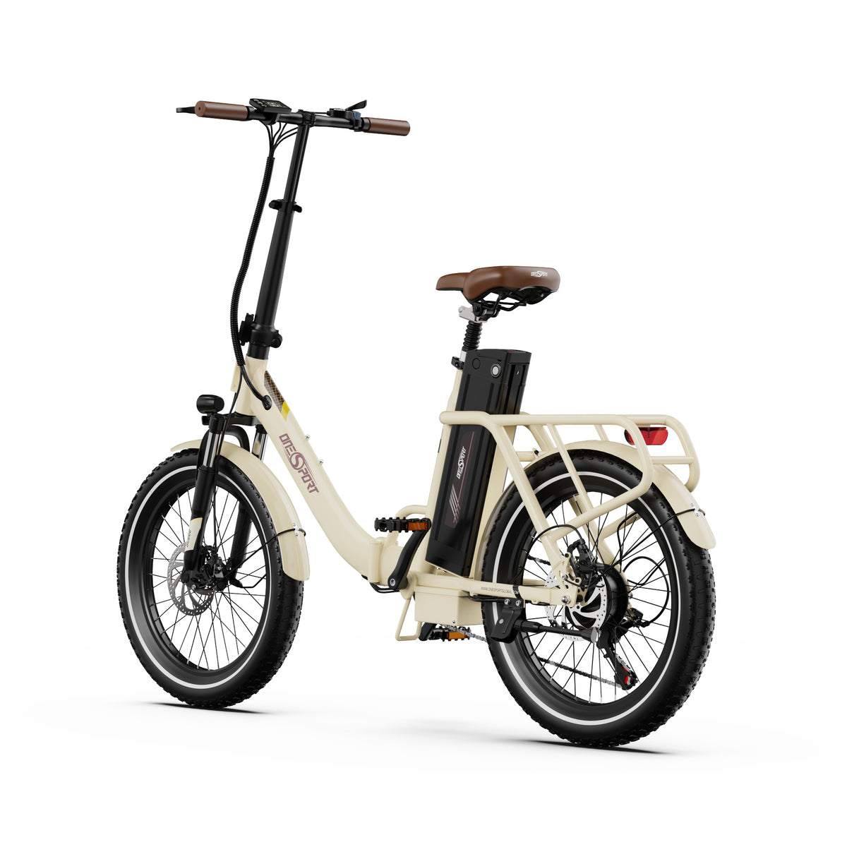 201-OneSport OT16-2 Folding Electric Bike