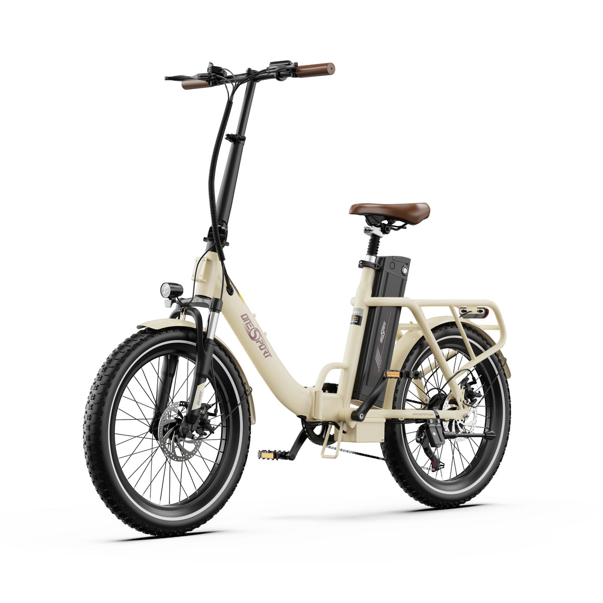 201-OneSport OT16-2 Folding Electric Bike