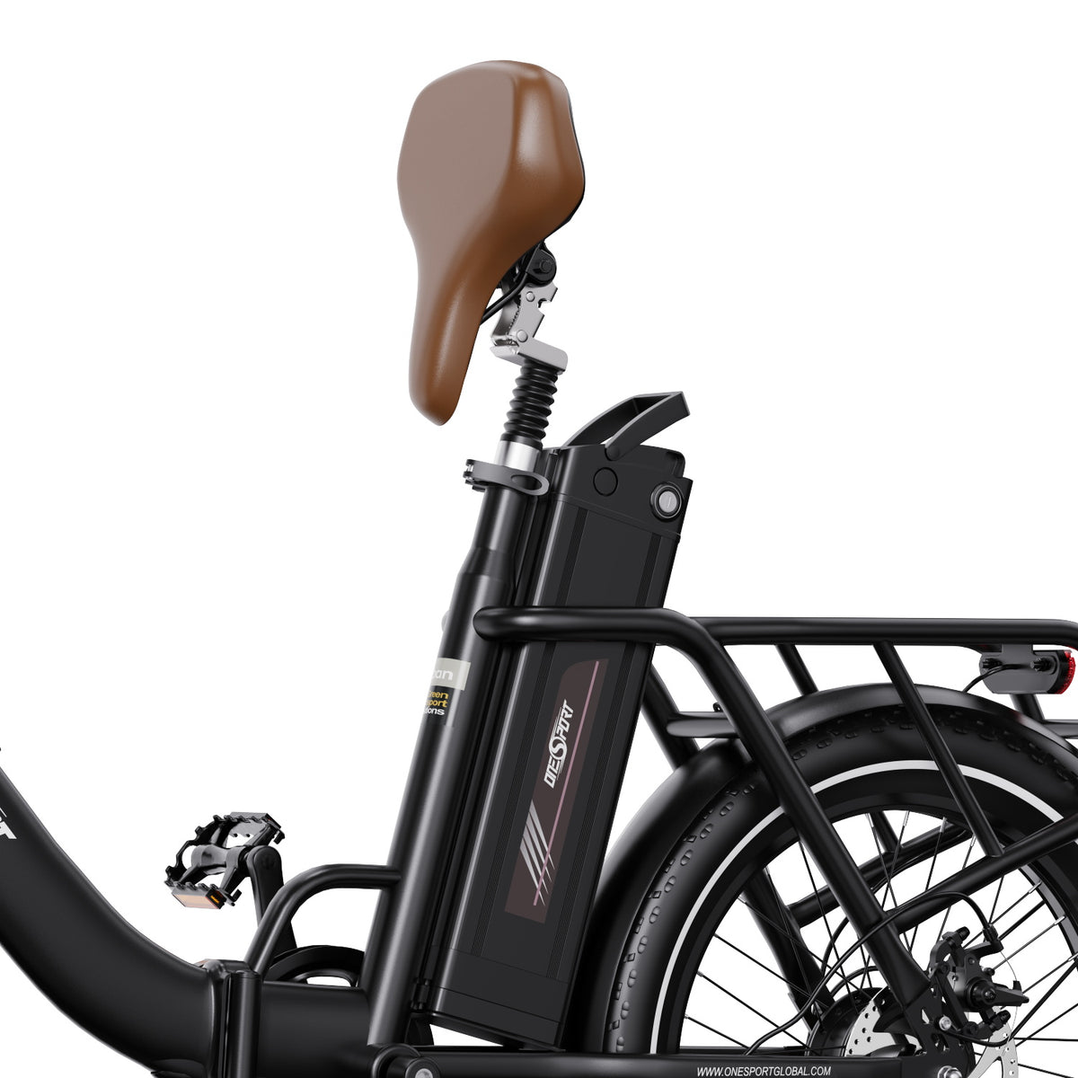 201-OneSport OT16-2 Folding Electric Bike
