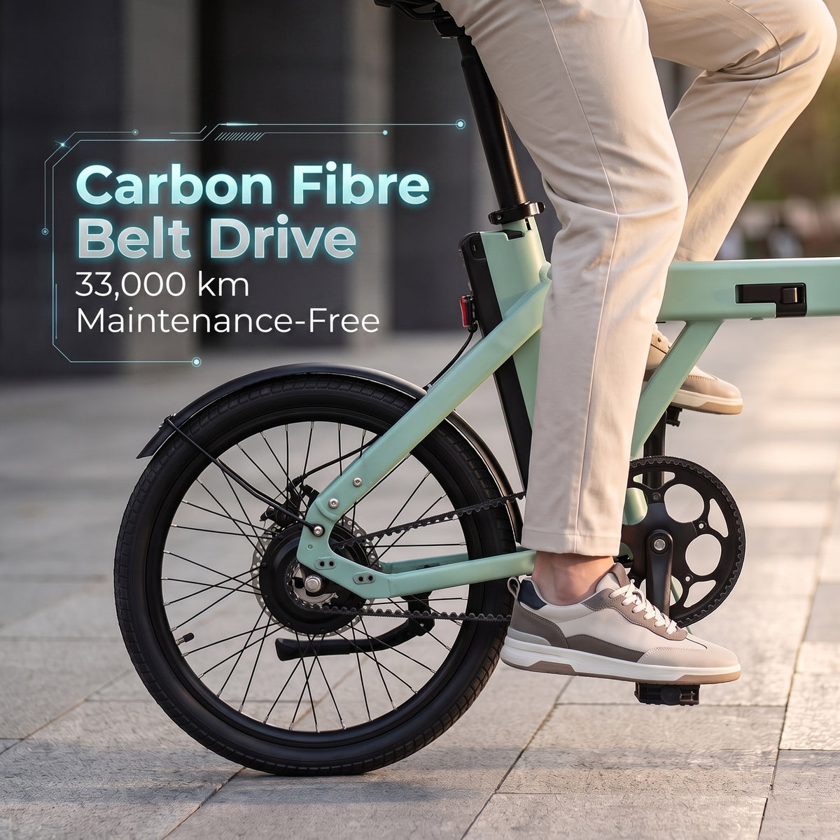 碳纤维皮带传动 (Carbon Belt Drive)